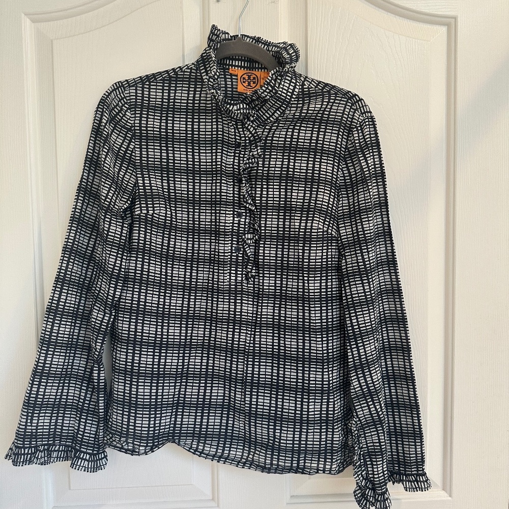 Tory Burch ruffled blouse